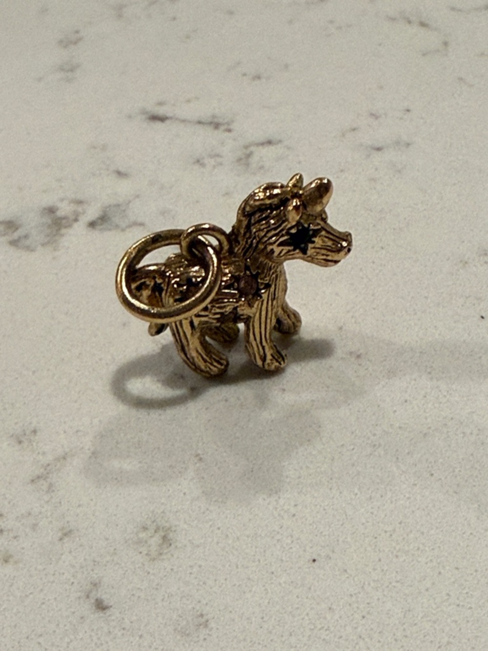 COACH Gold-tone Pony Charm Pendant - Picture 2 of 2